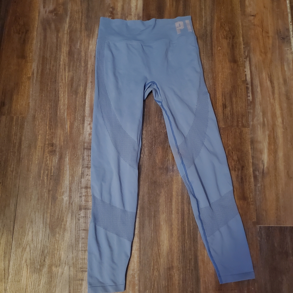 PINK Victoria's Secret Blue Leggings